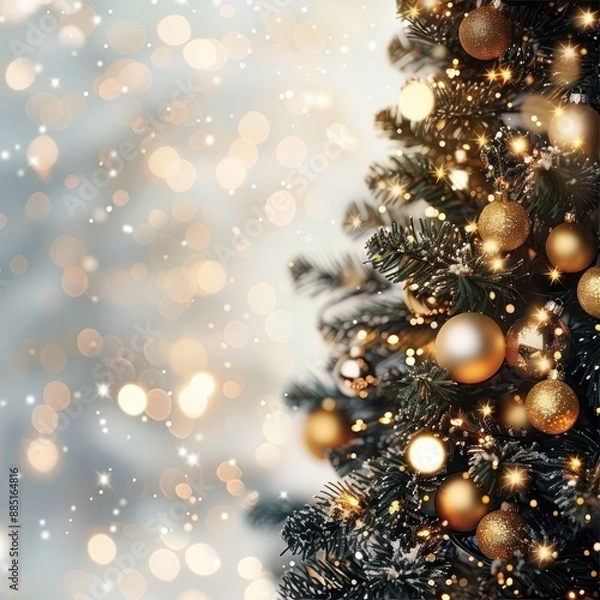 Obraz Abstract Christmas background .
