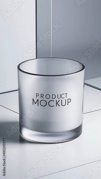 Fototapeta product mockup design empty minimalistic background