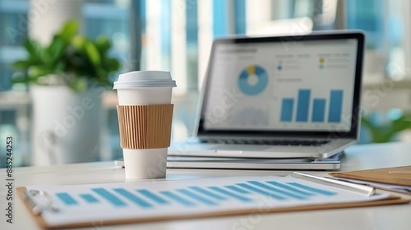 Obraz Coffee Break During Work.