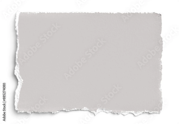 Fototapeta Pale Gray Deckled Edge 7x5 Paper 2