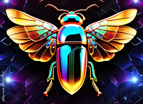 Obraz scarab generative ai