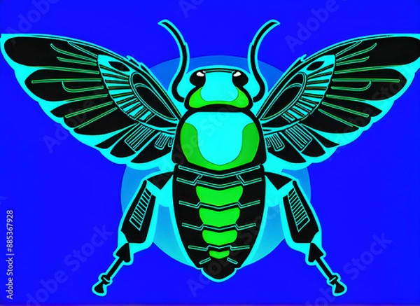 Obraz scarab generative ai