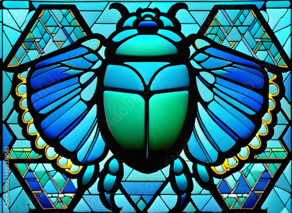 Obraz scarab generative ai