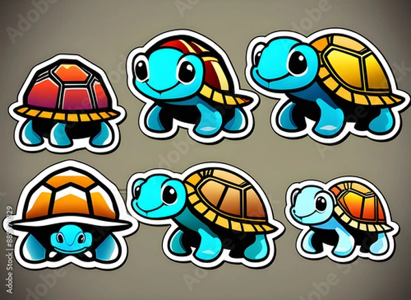 Obraz turtle  generative ai