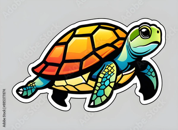 Obraz turtle  generative ai