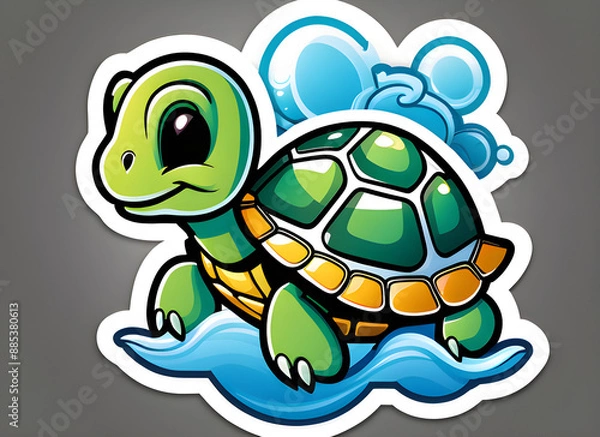 Obraz turtle  generative ai