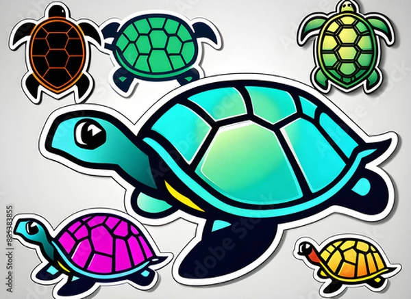 Obraz turtle  generative ai