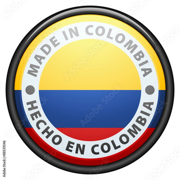 Obraz Made in Colombia (non-English text - Made in Colombia)