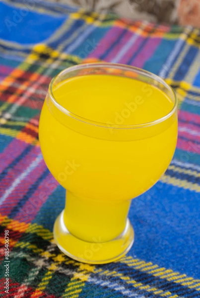 Obraz glass of orange juice. 