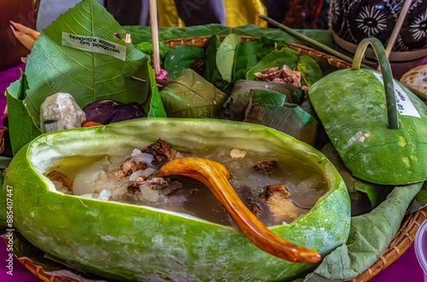 Obraz winter melon soup. 