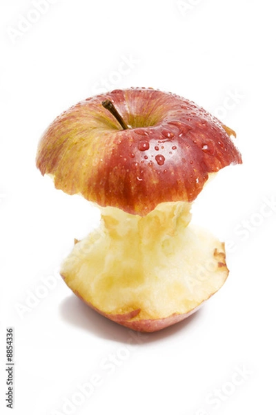 Fototapeta Isolated red apple