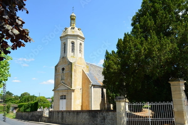 Fototapeta Eglise Notre-Dame à Condé sur Seulles (Calvados - Normandie)