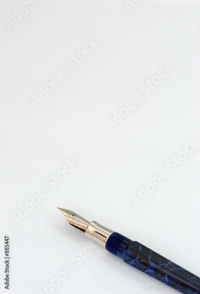 Obraz fountain pen and paper