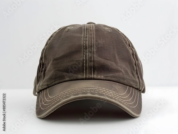 Obraz Isolated Plain White Background Baseball Cap