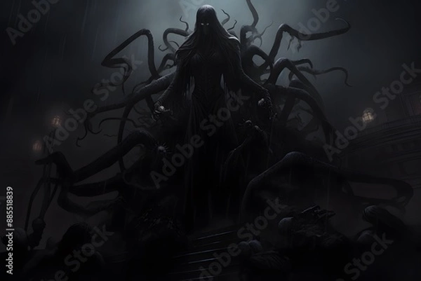 Obraz multidimensional eldritch noir