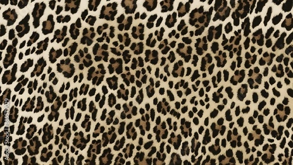 Fototapeta leopard skin abstraction. Animal print leather texture