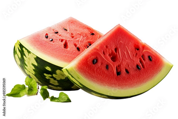 Obraz watermelon isolated on white 