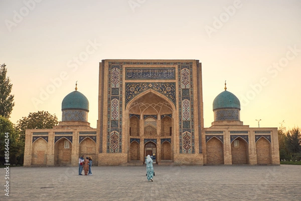 Fototapeta Hast Imam Square (Hazrati Imam) is a religious center of Tashkent.