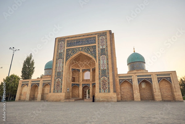 Fototapeta Hast Imam Square (Hazrati Imam) is a religious center of Tashkent.