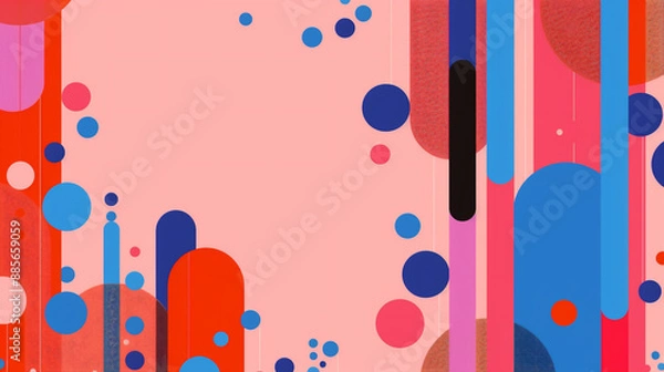 Obraz アーティスティックなアイキャッチ・タイトル用グラフィック