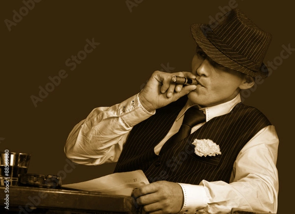 Obraz Young gangster