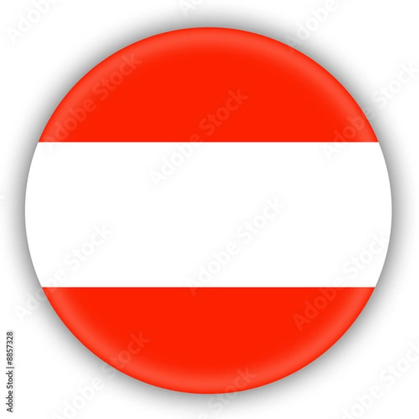 Fototapeta Drapeau Autriche