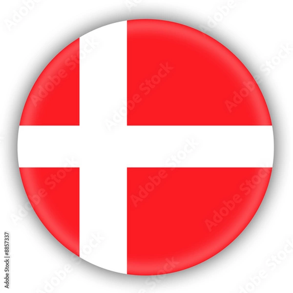 Obraz Drapeau du Danemark