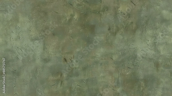 Fototapeta Green Textured Background with Rustic Finish.
