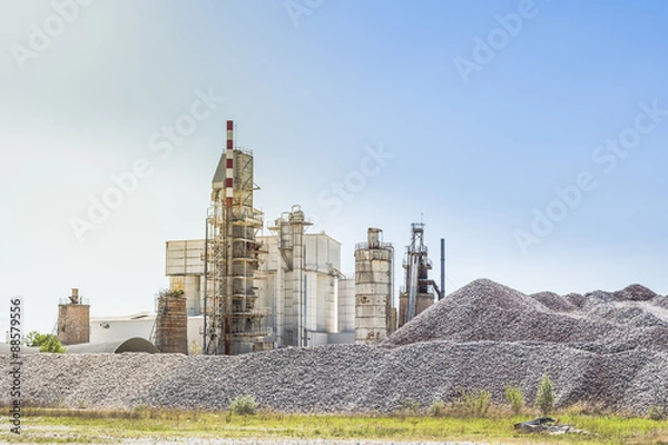Obraz Cement plant