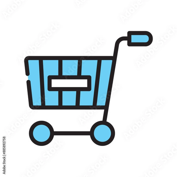 Fototapeta カート　買い物　ショッピング