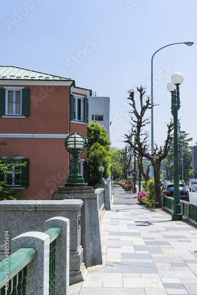 Obraz 代官山の街並み