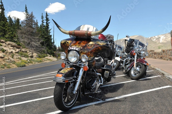 Obraz Mountain Motorcycles