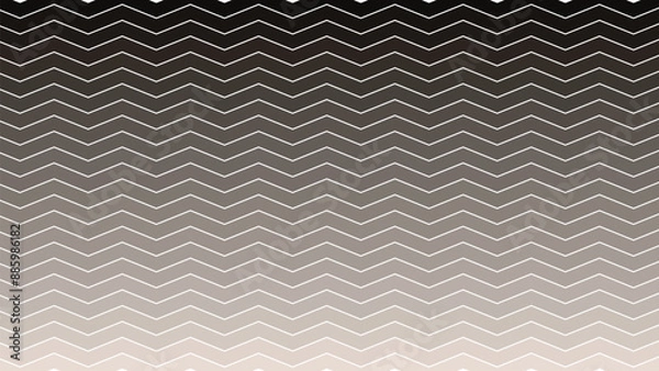 Obraz Brown Zig zag seamless pattern abstract background for backdrop or fabric style