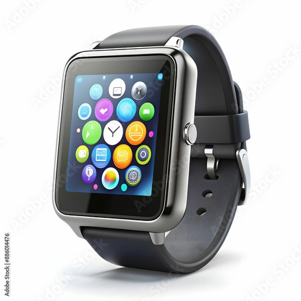 Obraz smartwatch screen digital device
