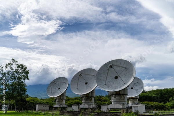 Fototapeta 宇宙電波観測所
