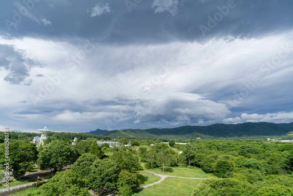 Obraz 宇宙電波観測所全貌