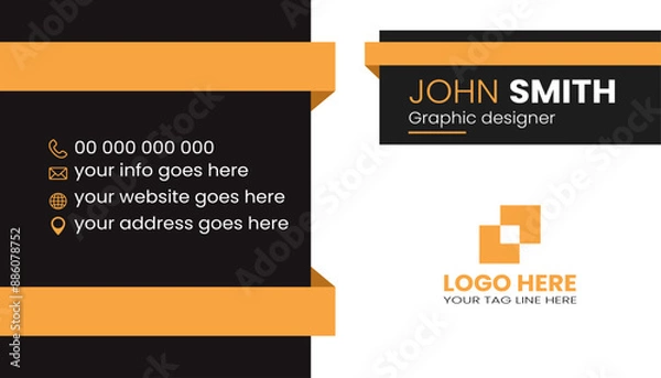 Fototapeta Business Card Design