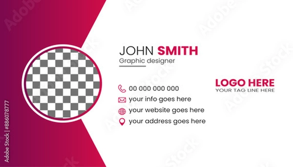 Fototapeta Business Card Design