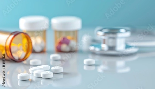 Fototapeta Personalized medicine, individualized treatment plans