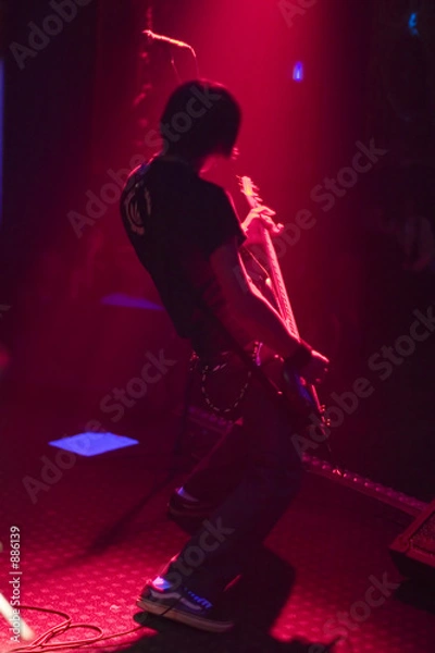 Obraz guitar live on stage