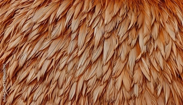 Obraz orange feather textured background