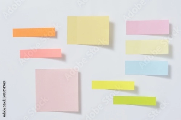 Obraz 付箋かいっぱい