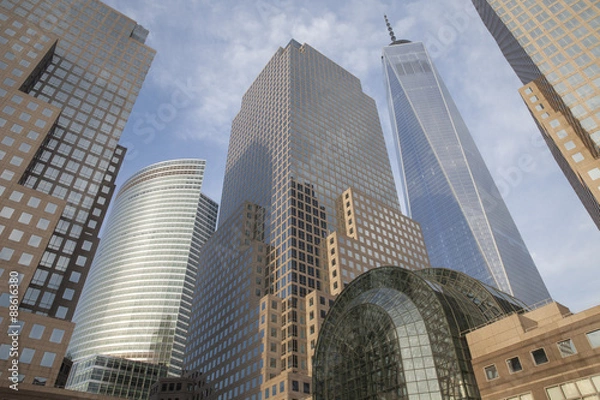 Obraz Financial District