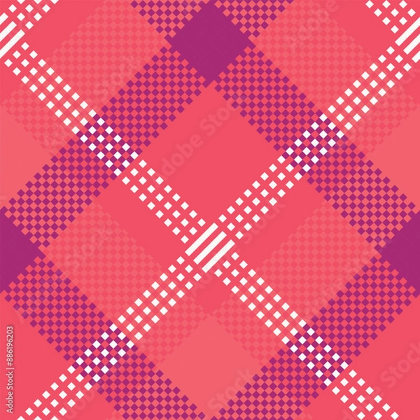 Fototapeta Scottish Tartan Seamless Pattern. Checker Pattern Seamless Tartan Illustration Vector Set for Scarf, Blanket, Other Modern Spring Summer Autumn Winter Holiday Fabric Print.
