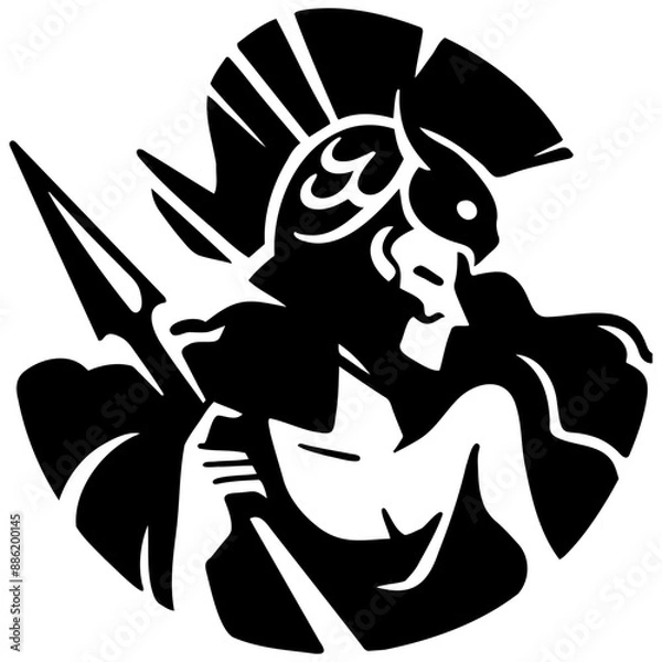Fototapeta Athena icon