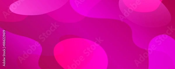 Fototapeta abstract pink background with circles