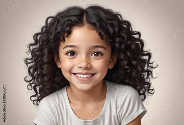 Obraz Smiling girl 2