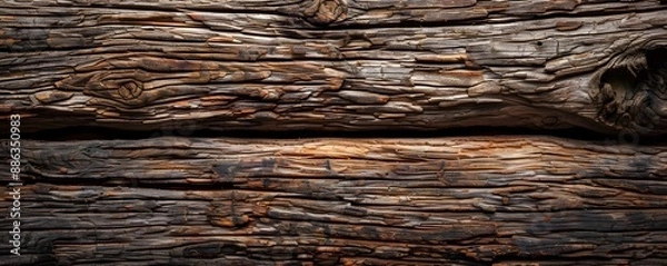 Fototapeta Rustic Weathered Wood Texture Background