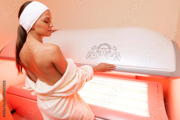 Obraz девушка собралась в коллагенарий