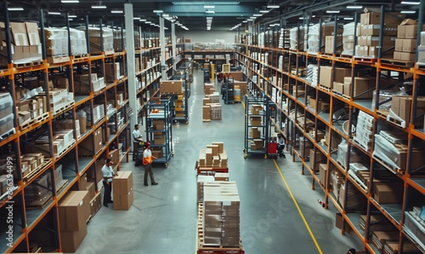 Obraz warehouse fulfillment center ecommerce